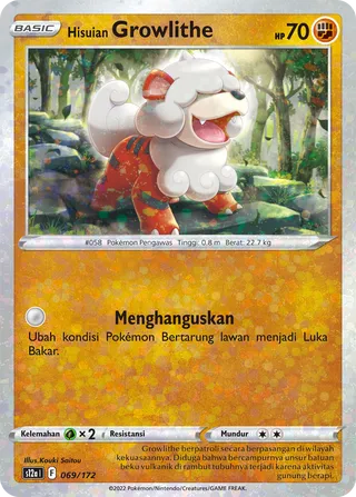 Hisuian Growlithe (VSTAR Universe 069/172)