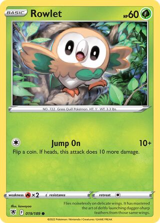 Rowlet (Astral Radiance 019/189)