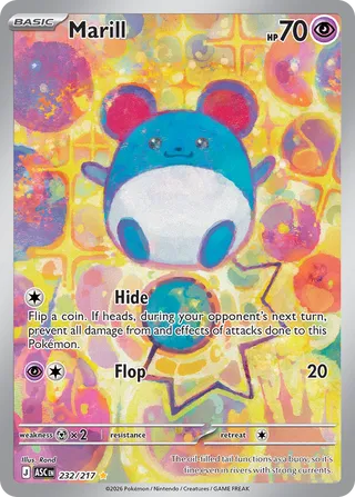 Marill (Ascended Heroes 232/217)
