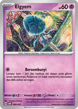 Elgyem (Future Miraidon ex Starter Deck 006/022)