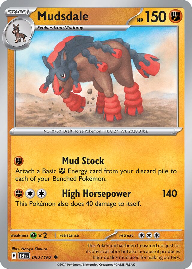 092/162 Mudsdale TEF Uncommon