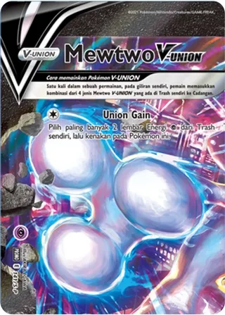 Mewtwo V-UNION (Sword & Shield Promos 141/S-P)