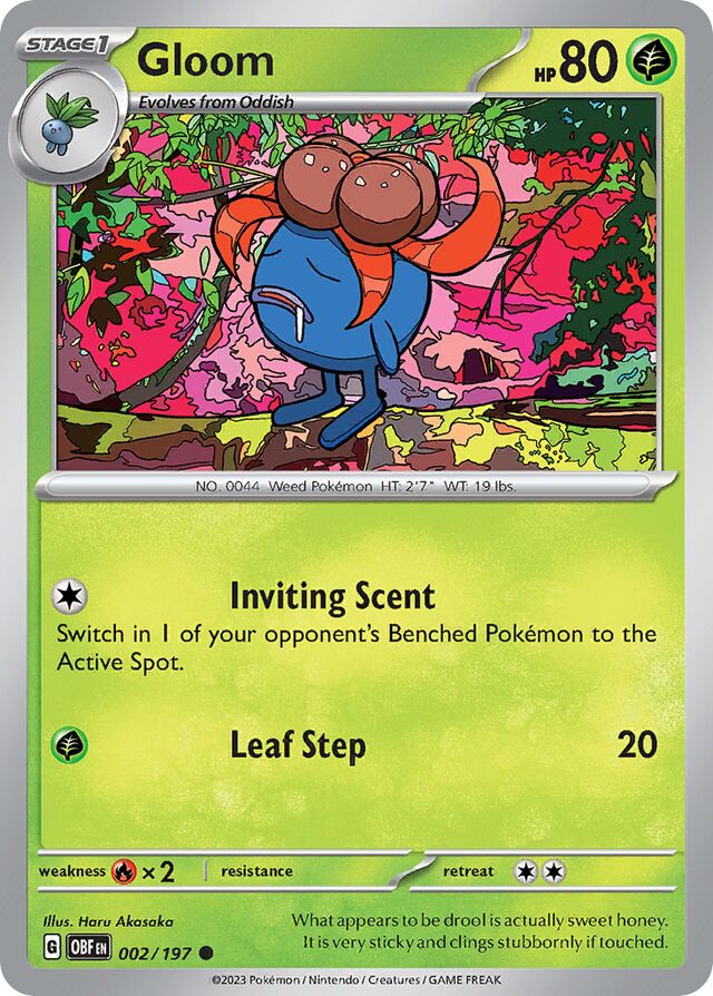 Gloom Obsidian Flames 002/197 Common