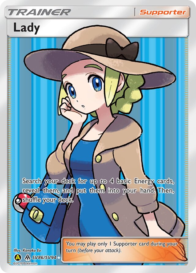 Lady Hidden Fates SV86/SV94 Rare Ultra