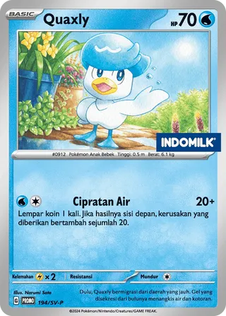 Quaxly (Scarlet & Violet Promos 194/SV-P)