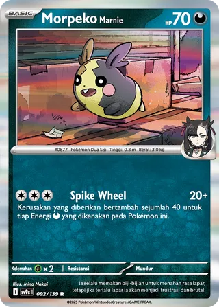 Marnie's Morpeko (Bonds of Destiny 092/139)