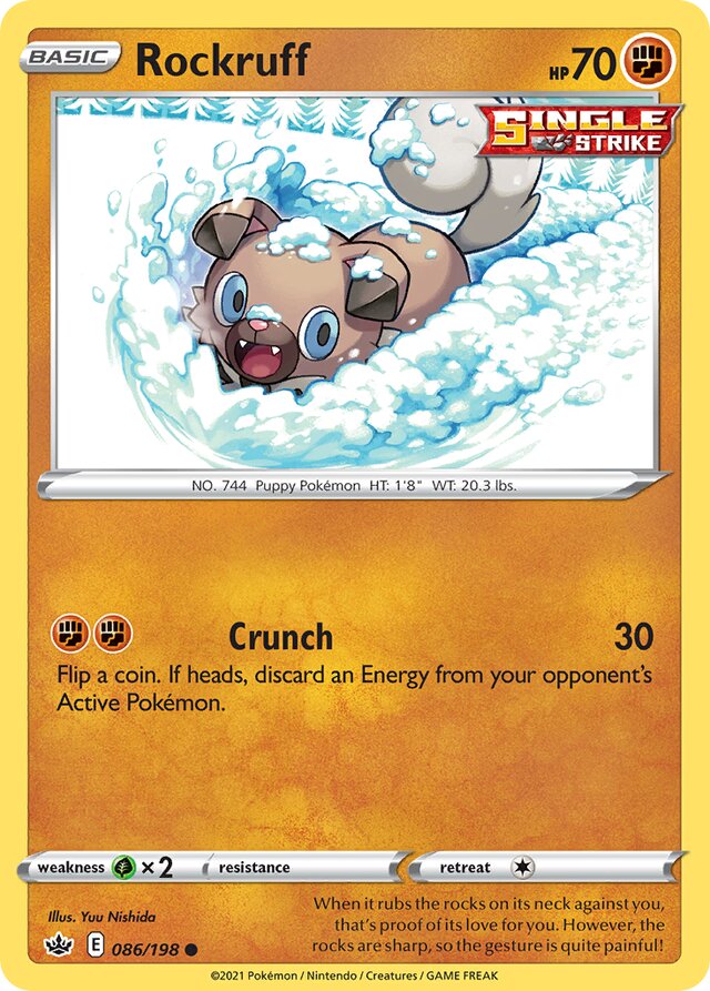 086/198 Rockruff CRE Common
