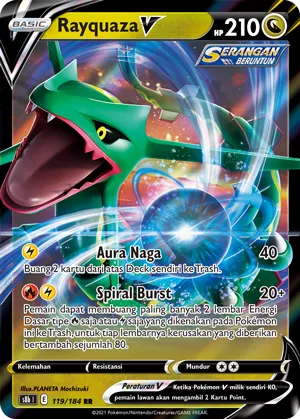 Rayquaza V (VMAX Climax 119/184)