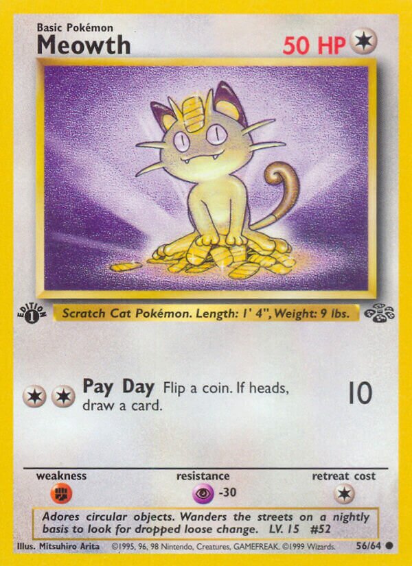 Meowth Jungle 56/64 Common