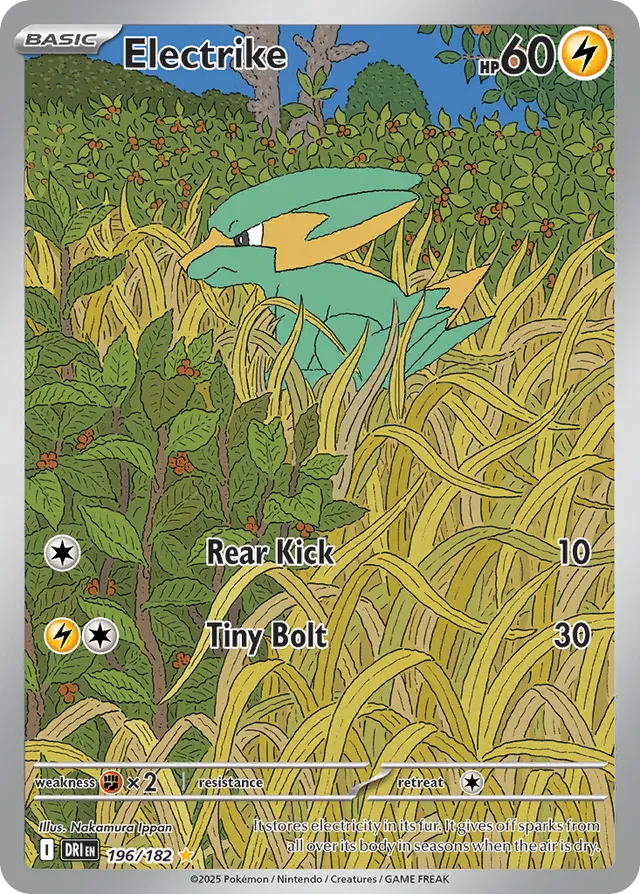Electrike Destined Rivals 196/182 Illustration Rare