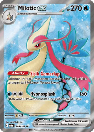 Milotic ex (Stellar Lightning 209/182)