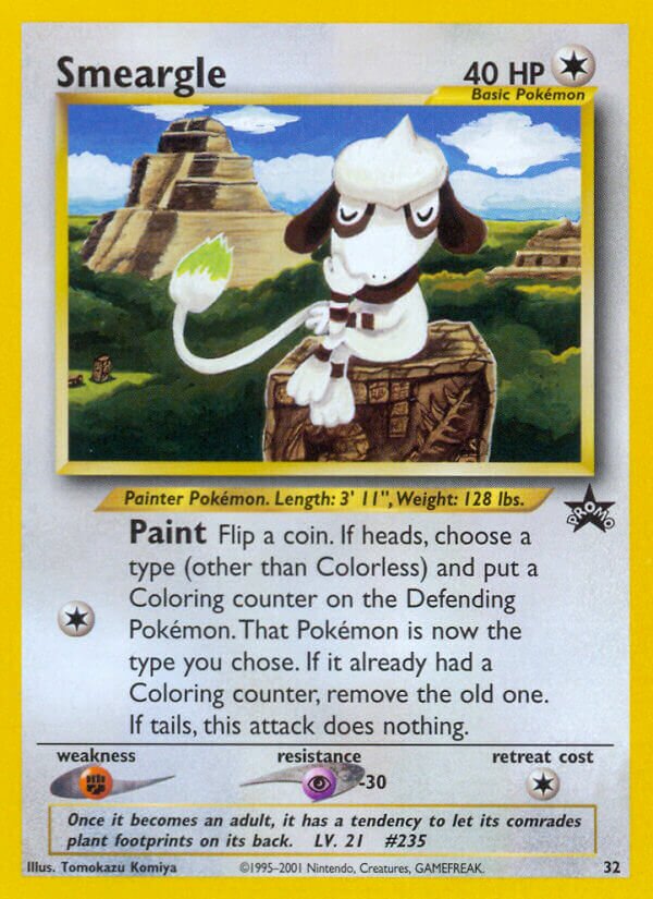 Smeargle Wizards Black Star Promos 32 PROMO
