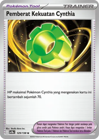 Cynthia's Power Weight (Presence of Champions 129/138)