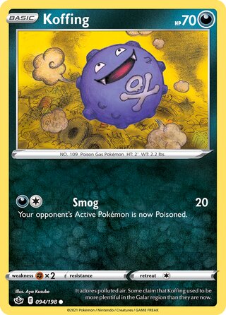 Koffing (Chilling Reign 094/198)