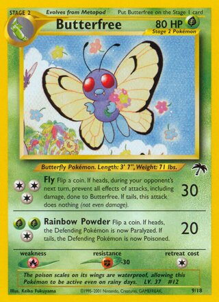 Butterfree (Southern Islands 9/18)