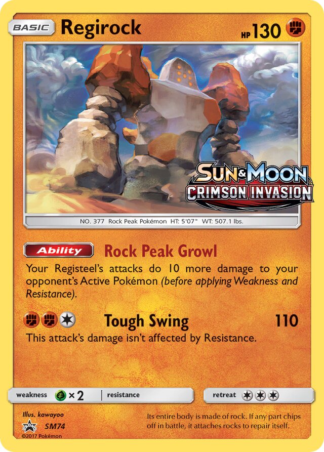 SM74 Regirock SMP PROMO