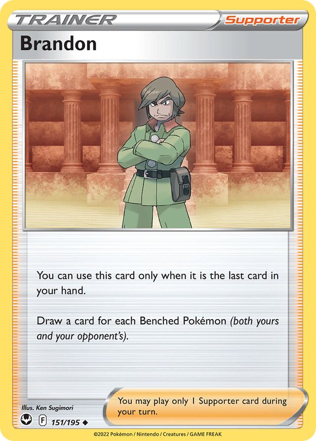 Brandon Silver Tempest 151/195 Uncommon