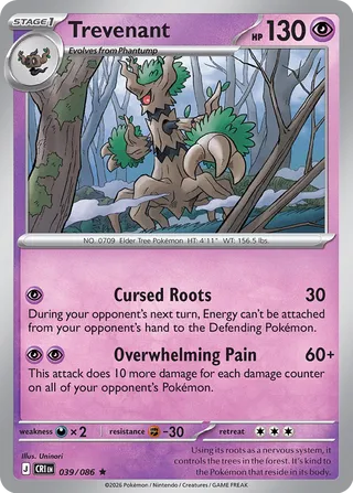 Trevenant (Chaos Rising 039/086)