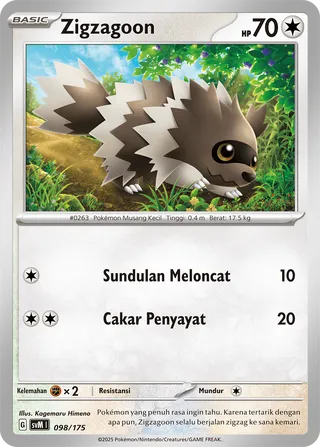 Zigzagoon (Generations Starter Decks 098/175)