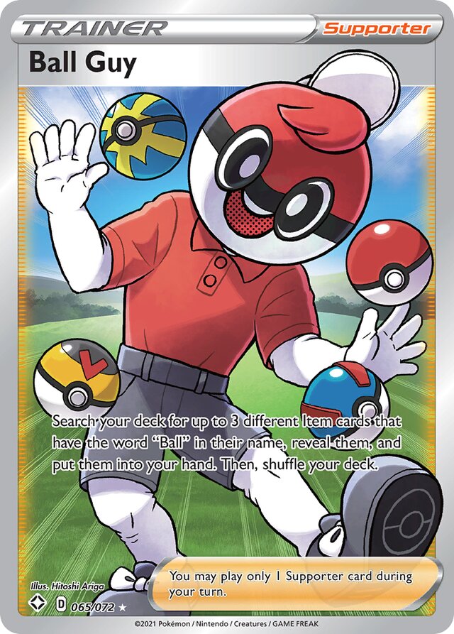 Ball Guy Shining Fates 065/072 Rare Ultra