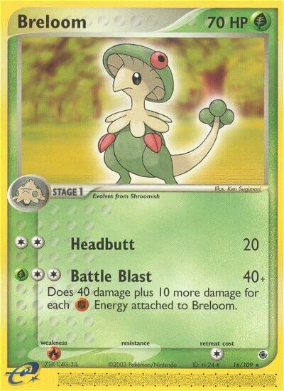 16/109 Breloom RS Rare