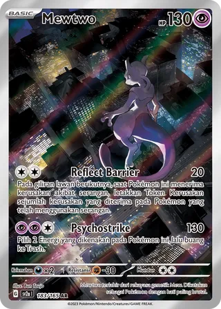 Mewtwo (Pokémon Card 151 183/165)