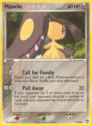 Mawile (EX Power Keepers 17/108)