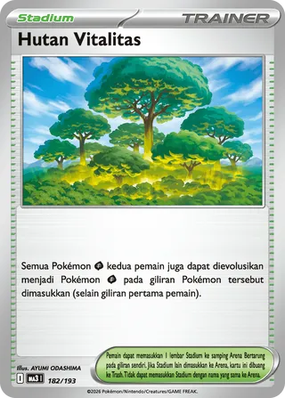 Forest of Vitality (MEGA Dream ex 182/193)