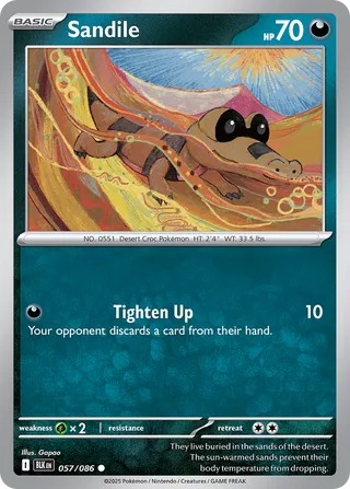 Sandile (Black Bolt 057/086)