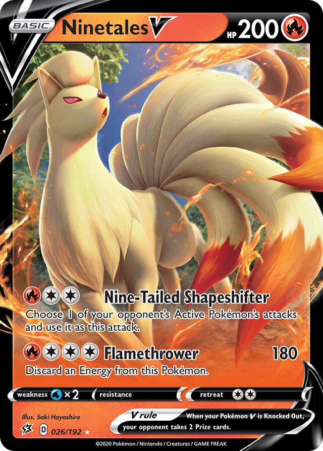 026/192 NinetalesV RCL Ultra-Rare Rare