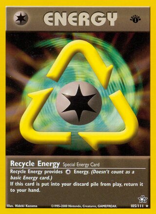 Recycle Energy (Neo Genesis 105/111)