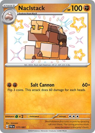 Naclstack (Paldean Fates 177/091)