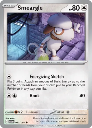 Smeargle (Phantasmal Flames 080/094)