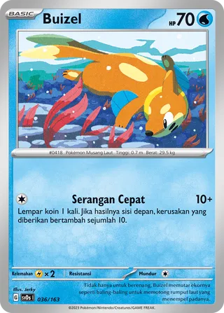 Buizel (ex Compact Deck 036/163)