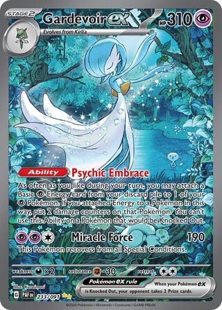Gardevoir ex (Paldean Fates 233/091)