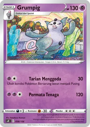 Grumpig (Challenge V Starter Deck 058/156)