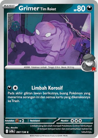 Team Rocket's Grimer (Presence of Champions 097/138)