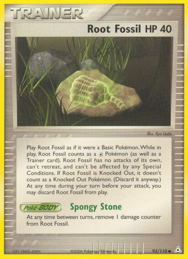 Root Fossil Holon Phantoms 93/110 Common