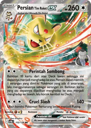 Team Rocket's Persian ex (Presence of Champions 112/138)