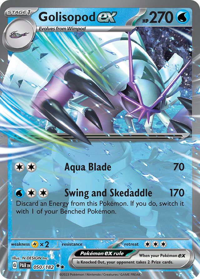 Golisopodex Paradox Rift 050/182 Double Rare