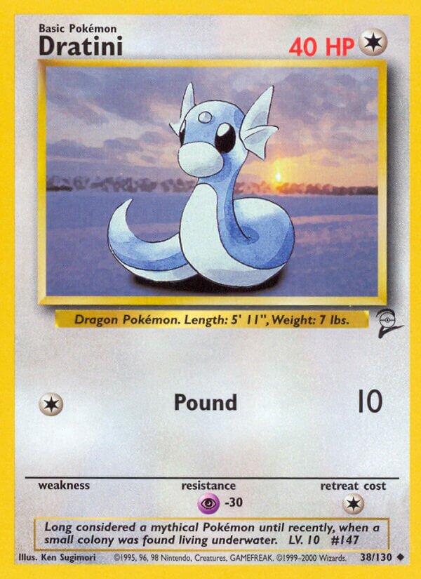 Dratini Base 2 38/130 Uncommon
