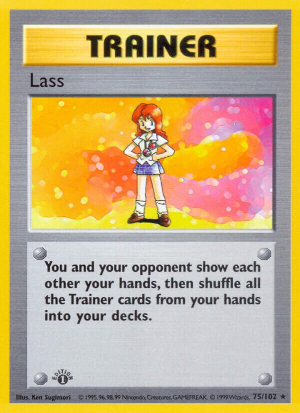 Lass Base 75/102 Rare