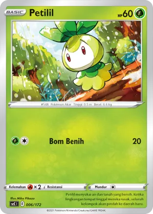 Petilil (Evolution V Starter Deck 006/172)