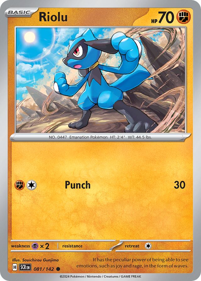 081/142 Riolu SCR Common