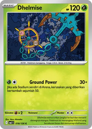Dhelmise (Mega Evolution 018/126)