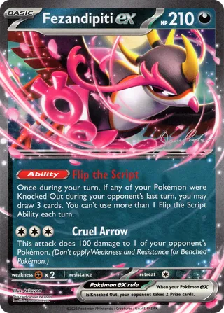 Fezandipiti ex (WC Deck 2024 (The 'Don) No. 007)