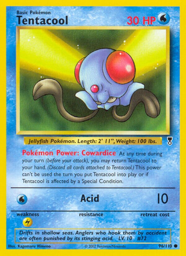 96/110 Tentacool LC Common
