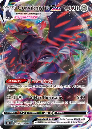 Corviknight VMAX (Rapid Strike Master 056/070)