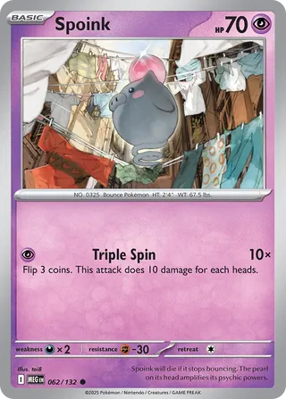 062/132 Spoink MEG Common