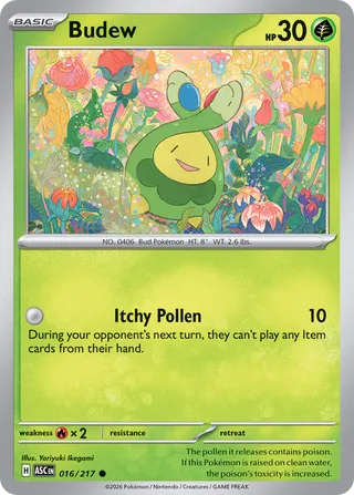 Budew (Ascended Heroes 016/217)